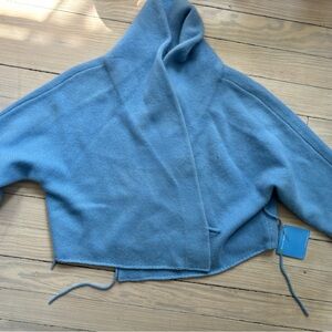 Cashmere Wrap Sweater by White + Warren